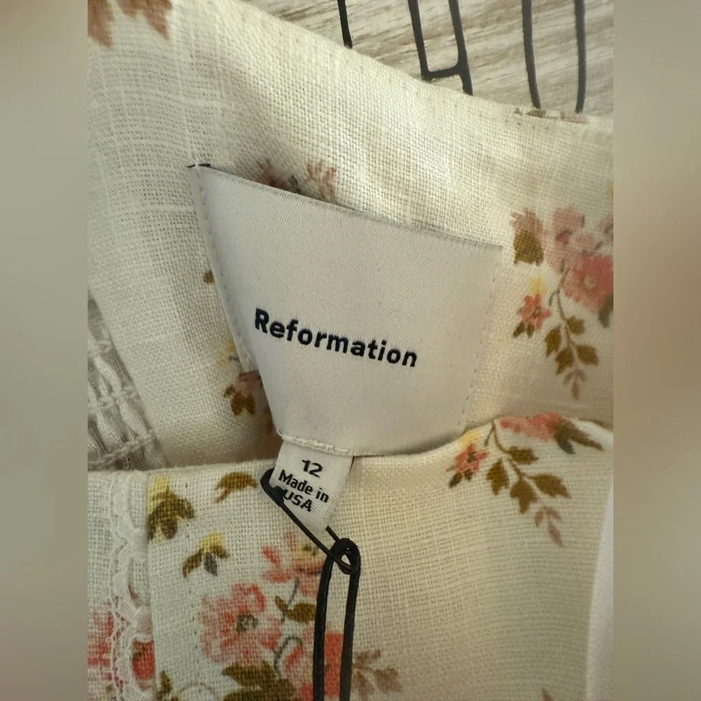 Reformation Katarin linen dress (2) - Picture 9 of 9